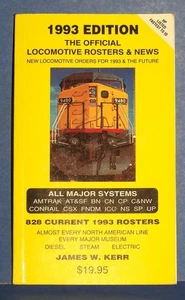 1993 Edition The Official Locomotive Rosters & News - Picture 1 of 1