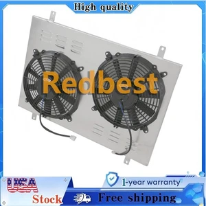 #1451 For 1985-1997 Ford F150 F250 F350 Bronco 5.8L 7.5L New Radiator Shroud Fan - Picture 1 of 13