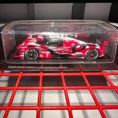 Modellino auto Spark 1/43 Toyota GR010 Hybrid #7 40th Anniversary Le Mans 2025 - Immagine 1 di 4