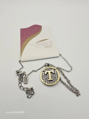 Nwt Alexas Angels 2 Tone T Inspiration Necklace 17" Jewelry - Image 1 of 4