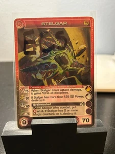CHAOTIC RARE STELGAR CARD MAX ENERGY COURAGE SPEED (3-MAX STATS) - Picture 1 of 3