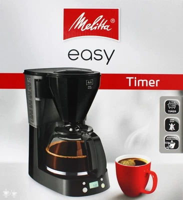 Melitta Kaffeemaschine Easy Timer Schwarz 1010-14 - Bild 1 von 2