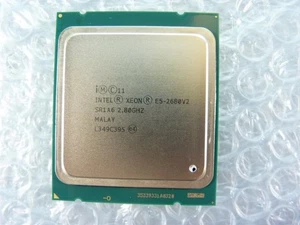 1NMG//Intel Xeon E5-2680 V2 2.8 GHz SR1A6 Ivy Bridge-EP M1 Socket 2011 (LGA) Mal - Picture 1 of 2