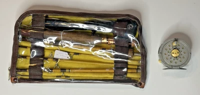 Juego de varillas de 5 vías Eagle Claw Trailmaster TR603 de colección de 8 piezas con estuche y carrete Foto 1 de 4