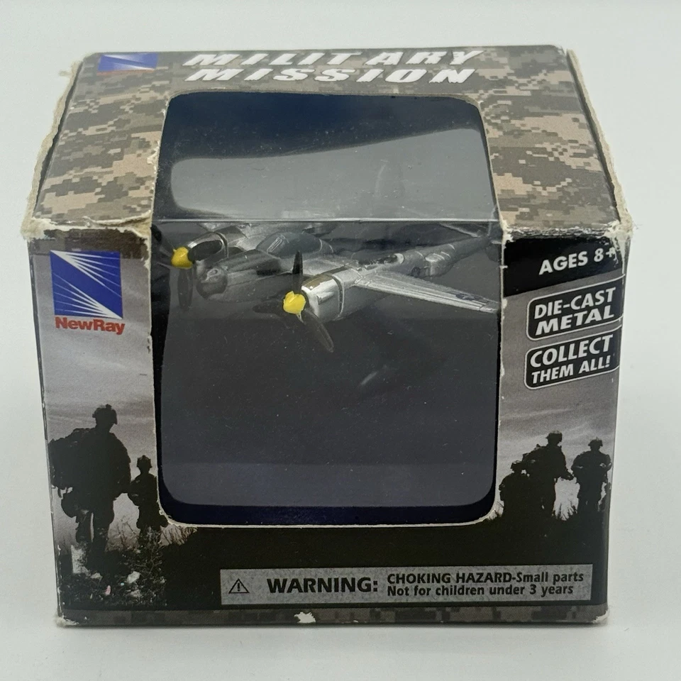 New-Ray 1/200 P-38 Lightning Die-Cast Metal - Image 1 of 4