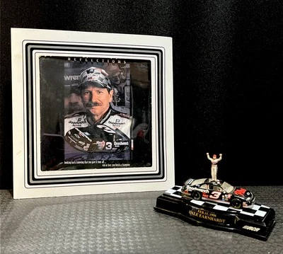 NASCAR / Dale Earnhardt #3 Diecast Racing Car 1998 & photograph Picture SET only - Image 1 of 4