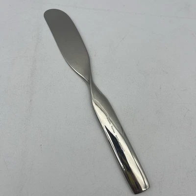 Столовые приборы SASAKI Ward Bennett с двойной спиралью из нержавеющей стали ОДИН НОЖ ДЛЯ МАСЛА - Изображение 1 из 4