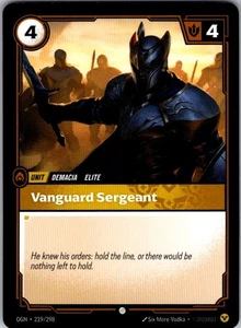 Vanguard Sergeant Common Origins 219/298 NM - Picture 1 of 1