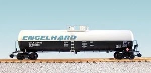 USA Trains G Scale 15161 ENGLEHARD 55' MODERN TANK CAR BLUE/WHITE - Picture 1 of 1