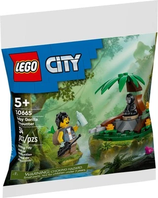 LEGO CITY (30665) Baby Gorilla Encounter - 34 pcs - Polybag  - Image 1 of 3
