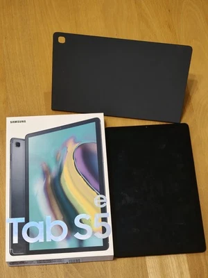 Samsung Galaxy Tab S5e 128 GB WiFi Schwarz Wie NEU in OVP mit Original Bookcover - Bild 1 von 4