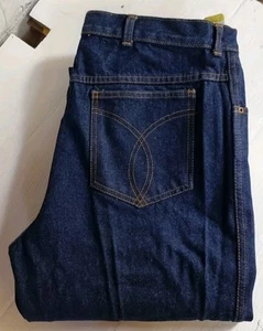 St Michael W38 X L33 Vintage Denim High Quality Jeans 80s BNWT M&S NEW 1 - Picture 1 of 6
