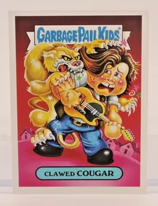 Garbage Pail Kids Battle of the Bands 2017 puma con garras #20a ~ John Cougar ~ - Imagen 1 de 2