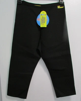 NEW Women's size S Black Hot Shapers Capri Athletic Wear By Neotex - Image 1 of 4