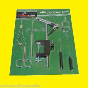 Bob Church  Fly Fishing Tying Tool Kit / Set All Tools Included - Picture 1 of 1