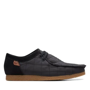 Clarks Mens Shacre II Step Black Casual Moccasin Shoes