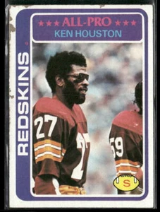 Ken Houston 1978 Topps #10 Washington Redskins - Picture 1 of 2