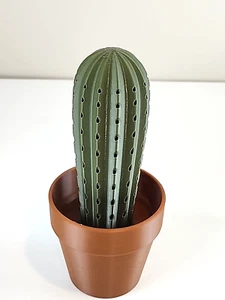 Cactus Toothpick Dispenser Holder 3D Printed With 117 Holes Home Decor Fruit BBQ - Picture 1 of 6