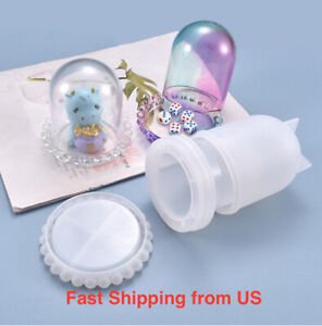 Mini Dove Silicone Mold Shiny Mould for Resin and Concrete Crafting Decor