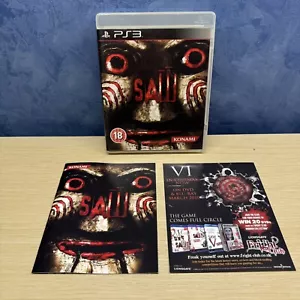 Saw Game Sony PlayStation 3 PS3 Completo Multilingua PAL ITA UK Cover CIB - Foto 1 di 7