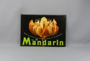 Carton publicitaire LE MANDARIN calandrier années 36-37 Advertising cardboard. - Foto 1 di 5