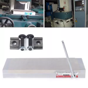 Magnetspannplatte Magnetfutter Permanente Spannplatte Magnettisch 150*400mm - Bild 1 von 11
