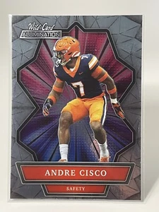 2021 Wild Card Alumination Card #ABC-33 Andre Cisco Safety Syracuse Orange - Picture 1 of 2