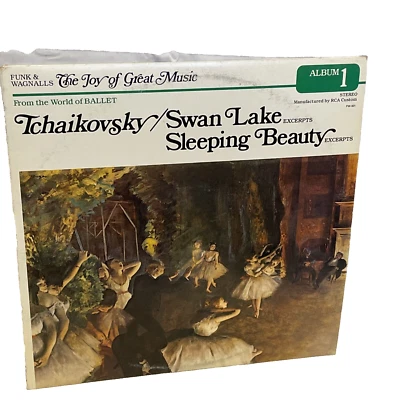 Swan Lake (Excerpts)/Sleeping Beauty(Excerpts)(Vinyl, 1980) Funk & Wagnalls VG+ Foto 1 de 4