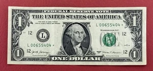USA ricambio/stella banconota da 1 dollaro 2017 "L12-San Francisco" ottime condizioni. #PL2900 - Foto 1 di 2