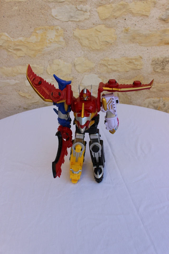 Robot Power Rangers - Megazord - Jouet Vintage - Plastique - Photo 1/2