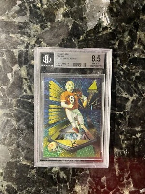 1995 Pinnacle Zenith Z-Team Steve Young #ZT10 BGS 8.5 San Francisco 49ers  - Image 1 of 2