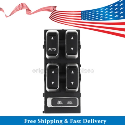 Interruptor de ventana eléctrica delantero izquierdo para Lincoln Town Car 2003-2008 5W1Z-14529-BA Foto 1 de 4