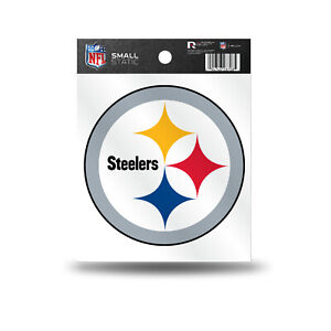Pittsburgh Steelers Logo Static Cling Sticker NEW!! Window or Car! 3x4 Inches