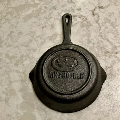 NEW King Kooker CIFP6S Heavy Duty Pre-Seasoned 6" Cast Iron Frying Skillet - Image 1 of 2