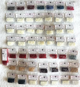 Vintage Mill Hill Antique Glass Beads Lot of 50 new and sealed - Picture 1 of 5