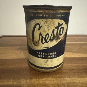 CRESTO PREFERRED LUBRICANTS grease 1 Lb Tin Can - Picture 1 of 6