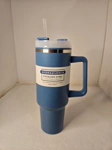 *NEW-Hydraquench Stainless Steel Insulated Tumbler 40 Oz Blue BPA-FREE Hot/Cold - Picture 1 of 7