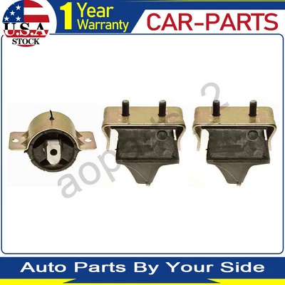 Juego de 3 montaje de transmisión de motor para Dodge Sprinter 3500 2006 2005 2004 Foto 1 de 4