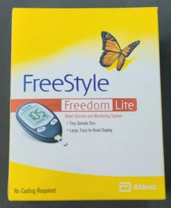 Freestyle Freedom Lite Blood Glucose Monitoring System New Exp 02/2028 SEALED - Picture 1 of 5