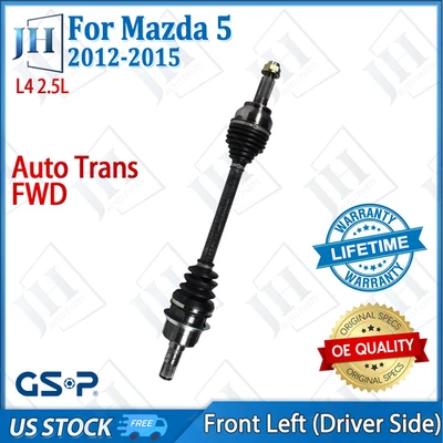 OE Front Left Driver CV Axle Shaft For 2012 13 14 15 Mazda 5 L4 2.5L FWD Auto - Image 1 of 4