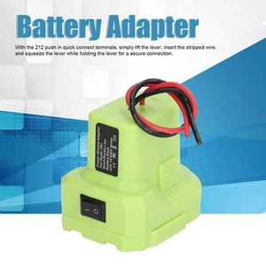 Battery Adapter Tool 30A Toys P190 Wire Digital 18V 14 Gauge Tool Tool Utensil - Picture 1 of 24