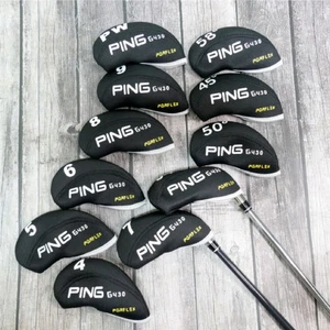 PING New G430 Golf Iron Club Head Cover Black Neoprene - Picture 1 of 1
