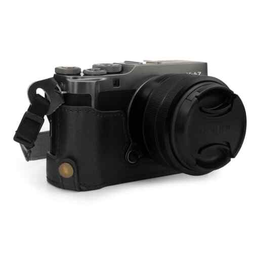 MegaGear Fujifilm X-A7 Ever Ready Skórzany aparat Pół futerał