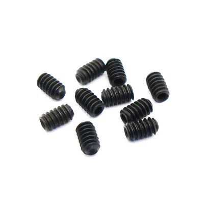 THE RUSTY BOLT SHOP #4-40 x 3/16", Socket Set Screws Cup Point, 45H Steel, Black Oxide