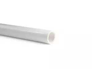 1/2 Zoll weiß Möbelqualität PVC Rohr 1,25 m Länge - Bild 1 von 1