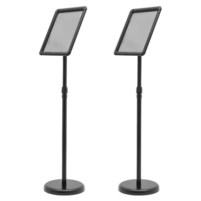 2PCS Sign Stand Sign Holder Stand Sign Holder Stand with Base - Image 1 of 4