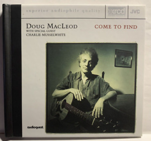 Come to Find by Doug MacLeod-JVCXR-0023-JVC XRCD Digibook Audiophile CD VG+/EX!!