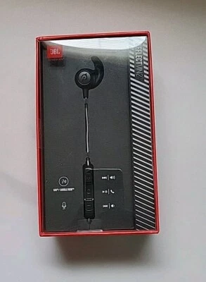 JBL Harman Reflect Mini 2 Wireless Sport In-Ear Headphones Black New In Box - Image 1 of 4