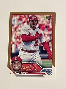 2023 Topps Update Juan Yepez Gold Parallel /2023 St. Louis Cardinals US207