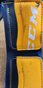 CCM Hockey Gear Wallet Nashville Predators Blue with yellow interior. HFC. - Picture 1 of 2